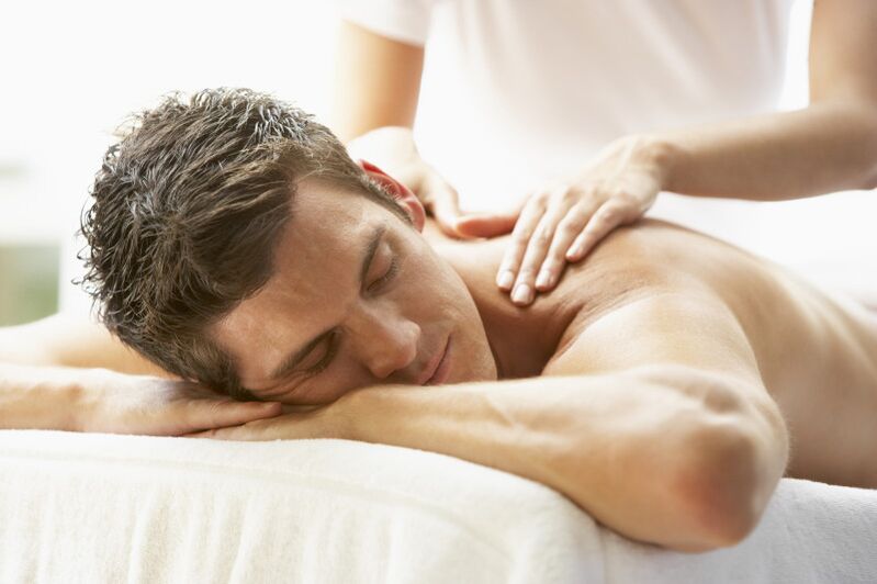 entspannende Massage zur Steigerung der Potenz