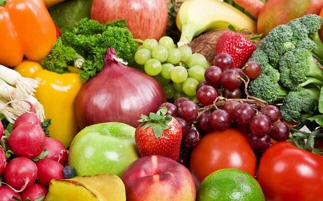 Obst und Gemüse zur Steigerung der Potenz